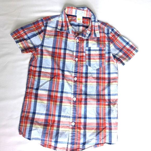 Boys Crazy 8 Small (5/6) Button Down Dress Shirt - Picture 1 of 4